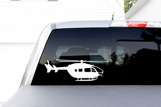 LUH-72 Lakota / Eurocopter EC145 Helicopter Side View Vinyl Decal